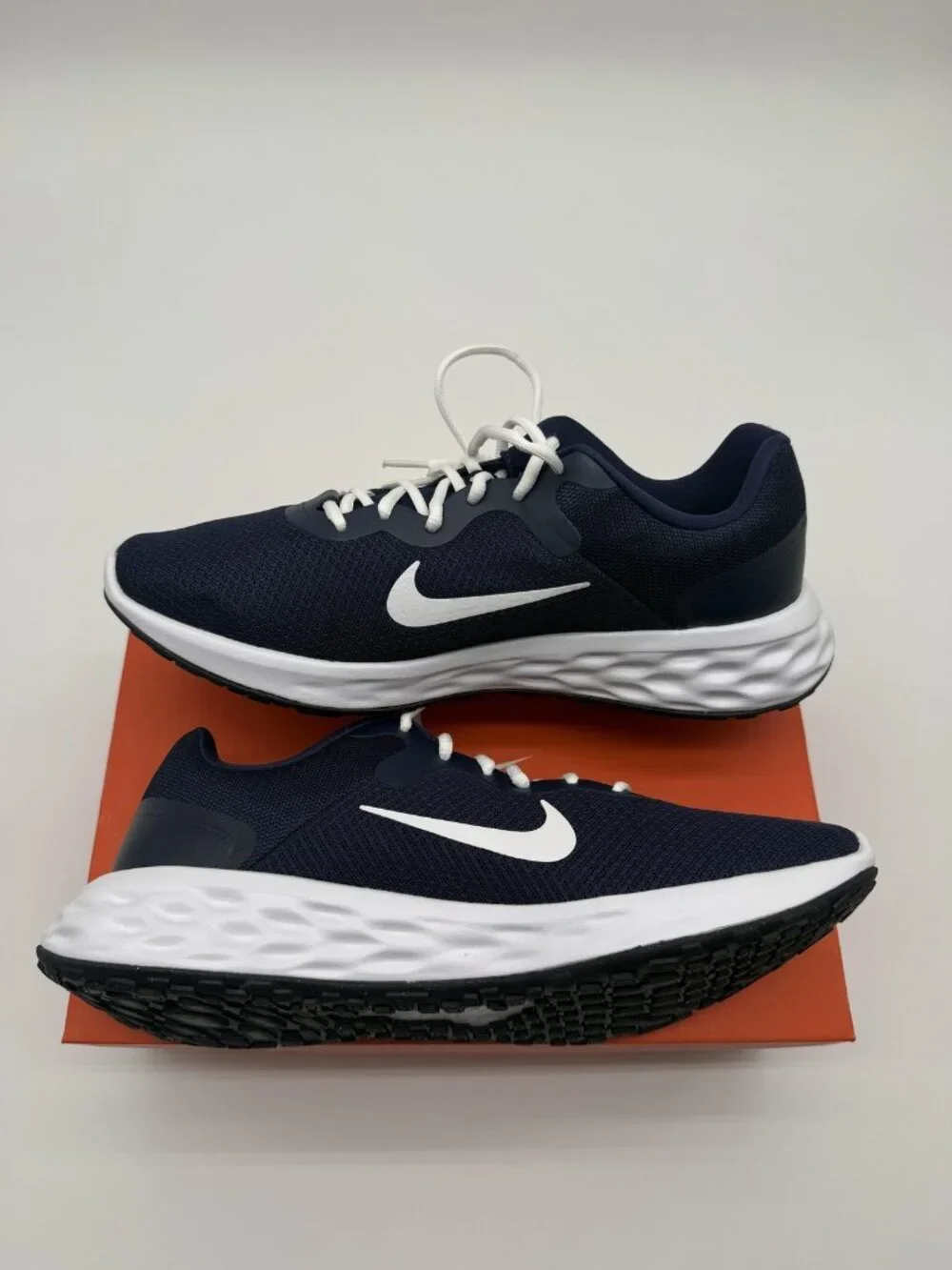 New Nike Revolution 6 NN Shoes Men's Size 11.5 Blue Navy Running DC3728 401